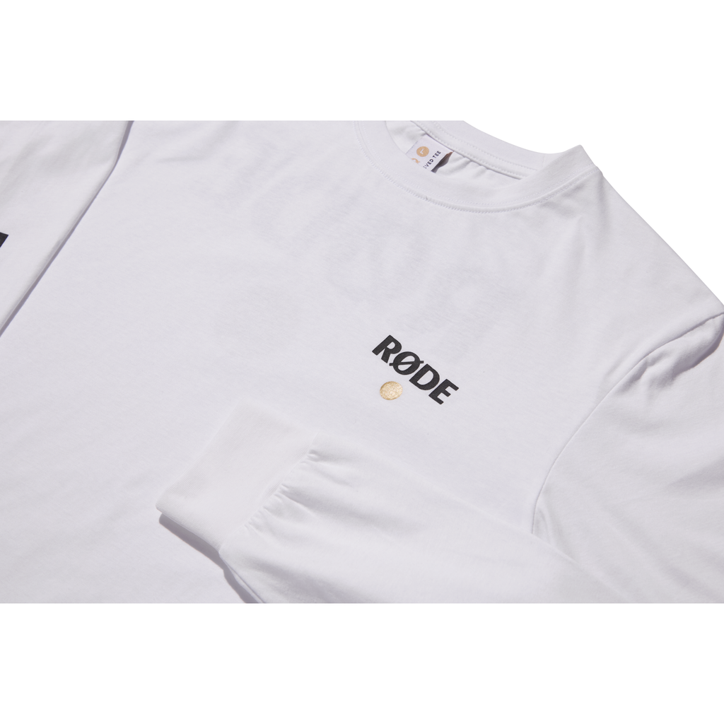 RØDE Long Sleeve Shirt - White – RØDE Apparel